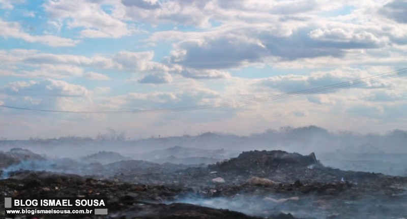 ApÃ³s incÃªndio no lixÃ£o, prefeito de Apodi presta queixa na delegacia