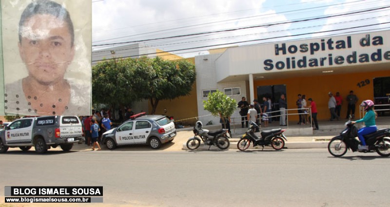 Homem Ã© morto na calÃ§ada de hospital em MossorÃ³