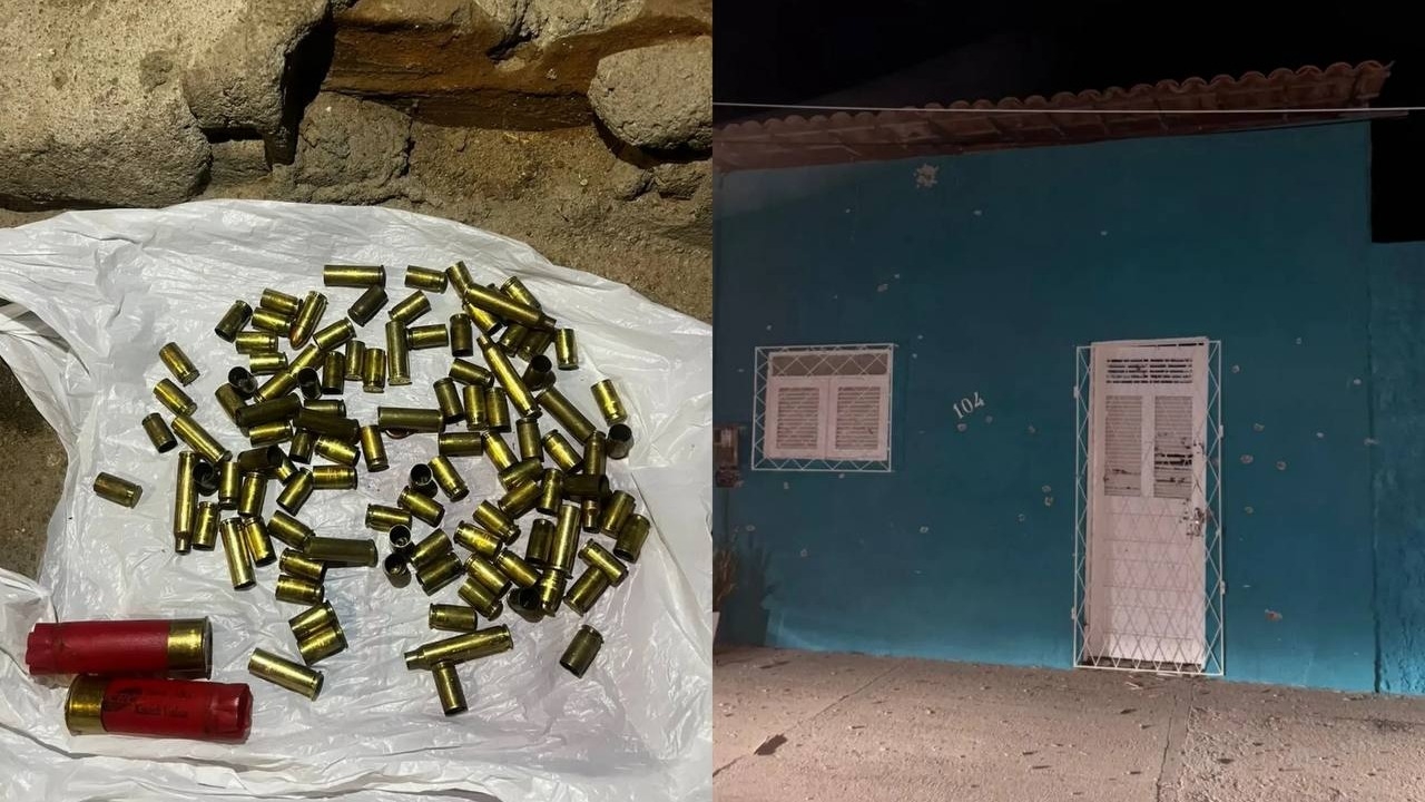 Gaza é Aqui! Bandidos metralham casas e moradores relatam mais de 100 tiros em Mossoró