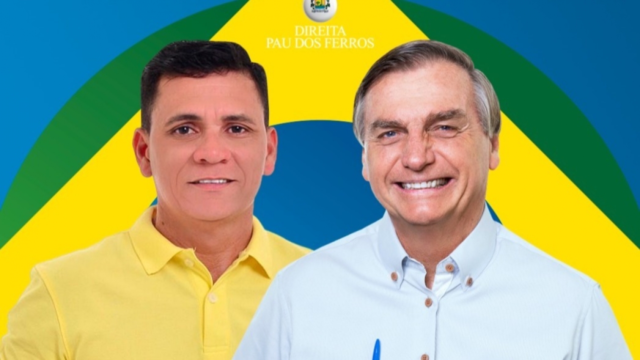 Ex-vereador Sargento Monteiro reforça apoio a Bolsonaro em Pau dos Ferros 