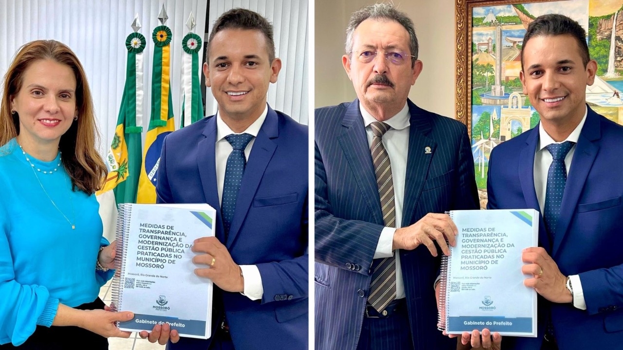 Allyson entrega relatório com medidas de transparência adotadas pela gestão ao MP e TCE