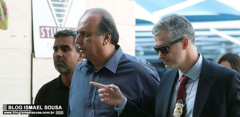 Governador do Rio de Janeiro, PezÃ£o Ã© preso pela PolÃ­cia Federal