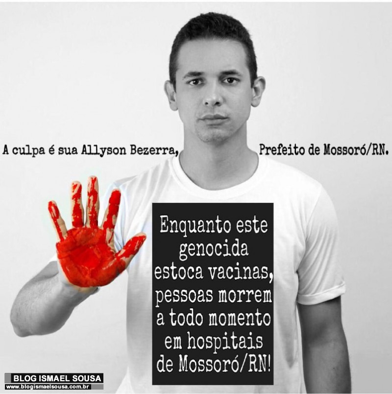 Allyson não é genocida e gestor merece respeito!