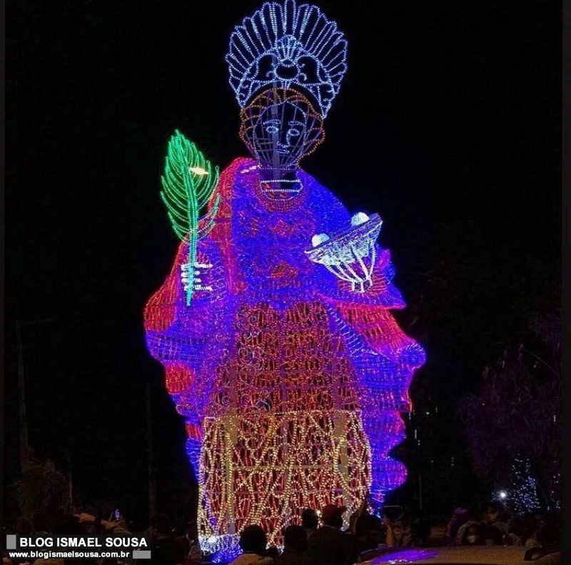 Nova escultura de Santa Luzia Ã© aprovada pelos mossoroenses
