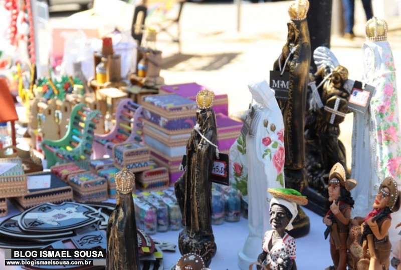 Feirinha do Artesanato de Mossoró retornou neste sábado na Praça do Codó