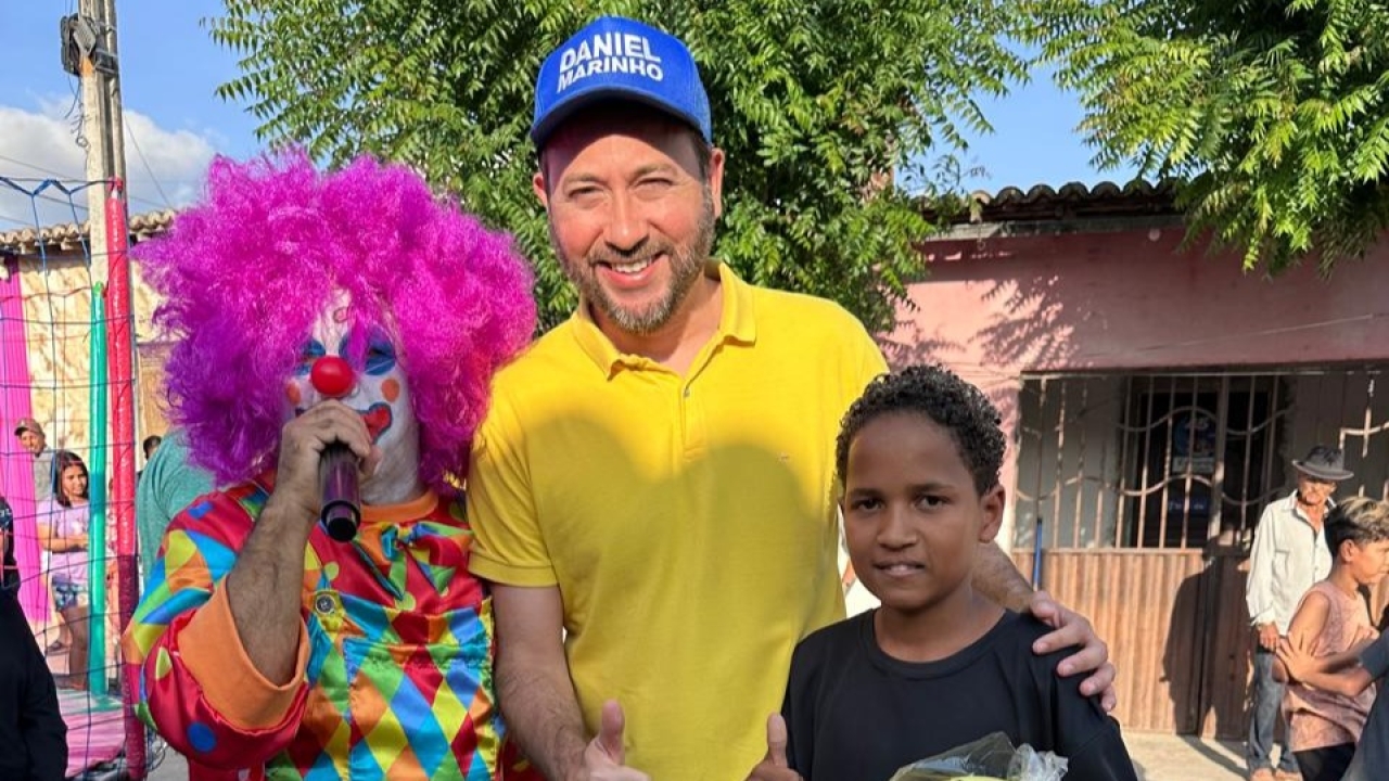 Daniel Marinho participa de eventos do Dia das Crianças no interior do RN