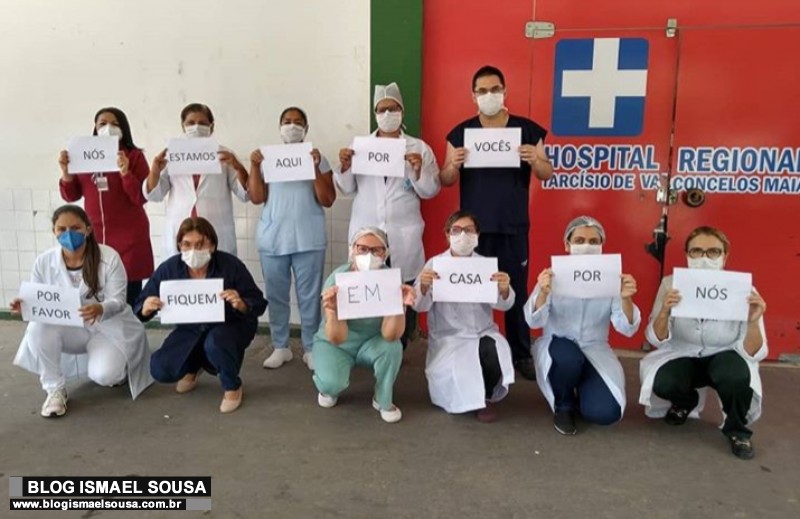 Covid-19 infectou 185 profissionais de saÃºde no RN; categoria cobra EPIs