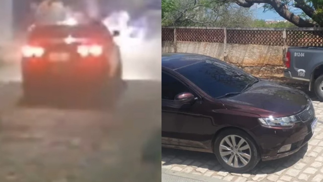 [VÍDEO] Homem joga carro contra pessoas na noite de Natal e quase causa tragédia em Mossoró