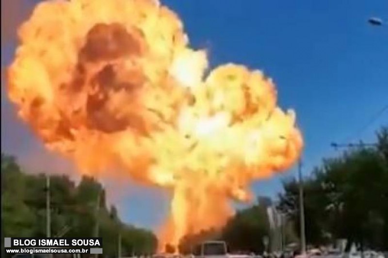 ExplosÃ£o em posto de gasolina na RÃºssia deixa ao menos 13 feridos 