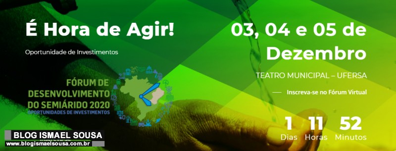 FÃ³rum do SemiÃ¡rido jÃ¡ mobiliza todo o Nordeste