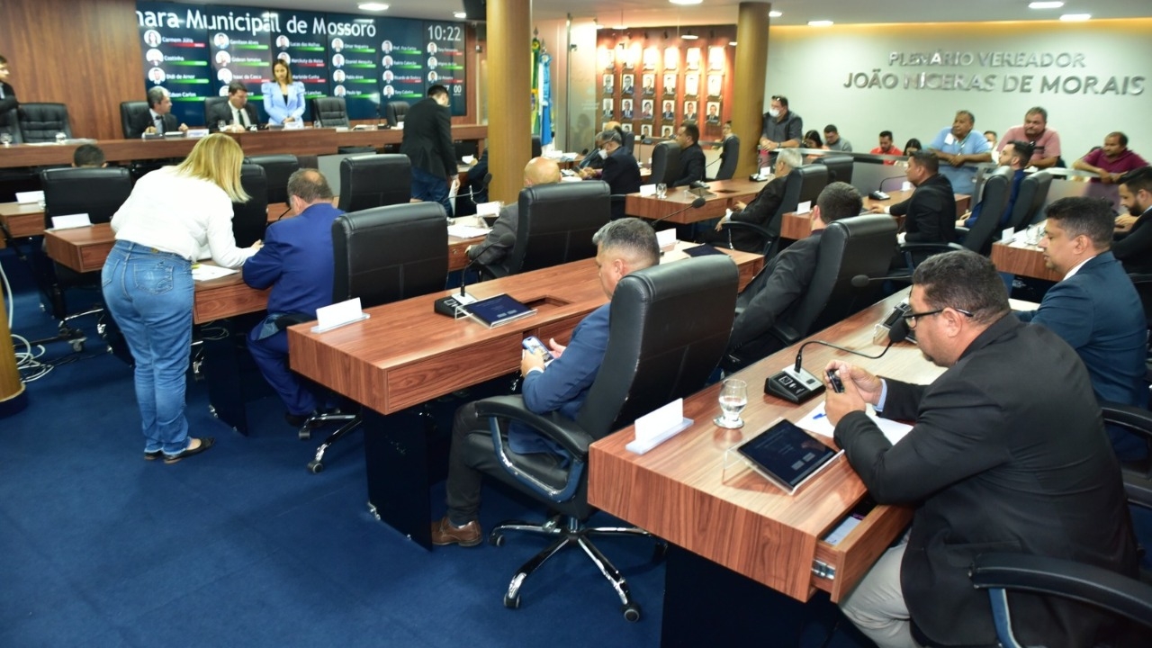 Câmara de Mossoró aprova LDO de 2025 em 1º turno