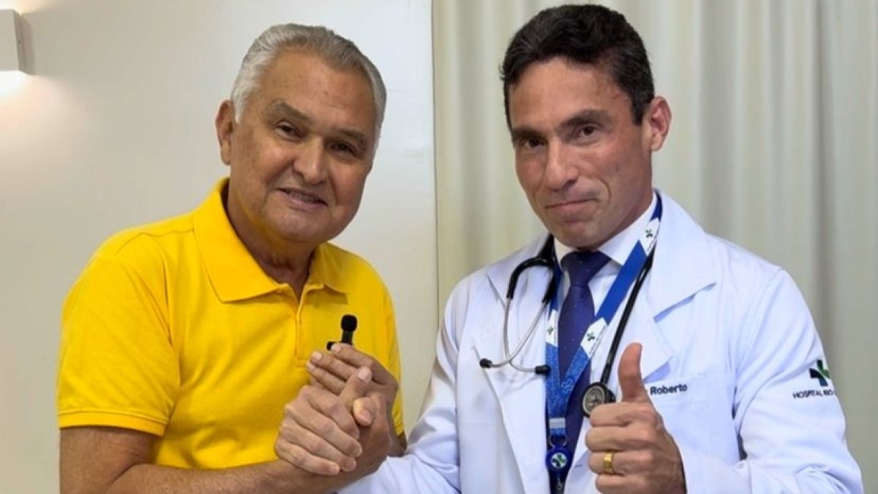 General Girão recebe alta hospitalar após 12 dias internado para tratar infecção