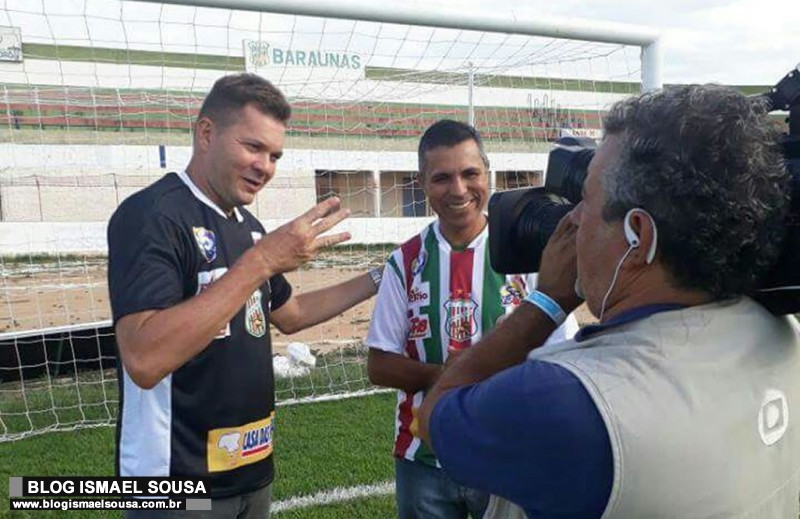 Sportv grava documentÃ¡rio sobre participaÃ§Ã£o do BaraÃºnas na Copa do Brasil de 2005