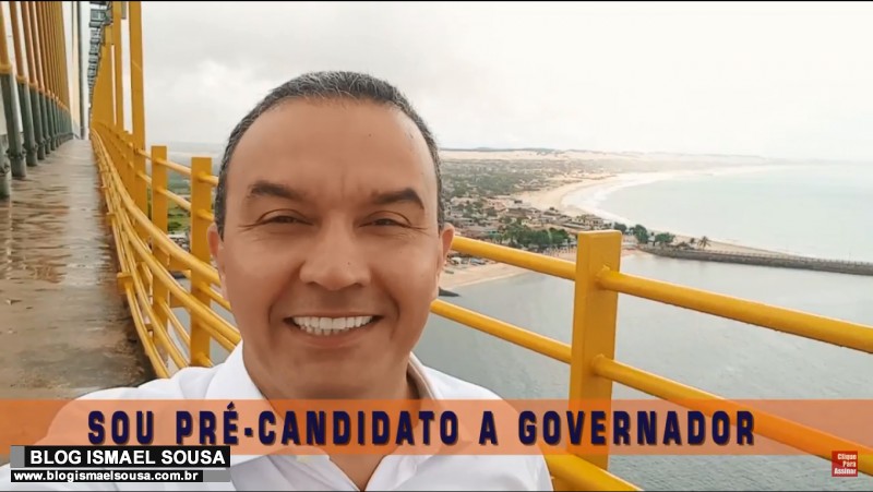Kelps Lima lanÃ§a prÃ©-candidatura ao governo atravÃ©s do celular