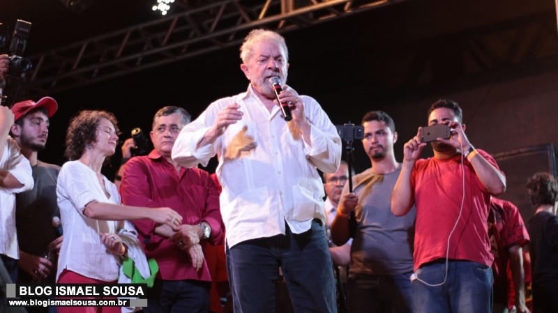 Lula encerra agenda pelo RN com ato pÃºblico em MossorÃ³-RN 