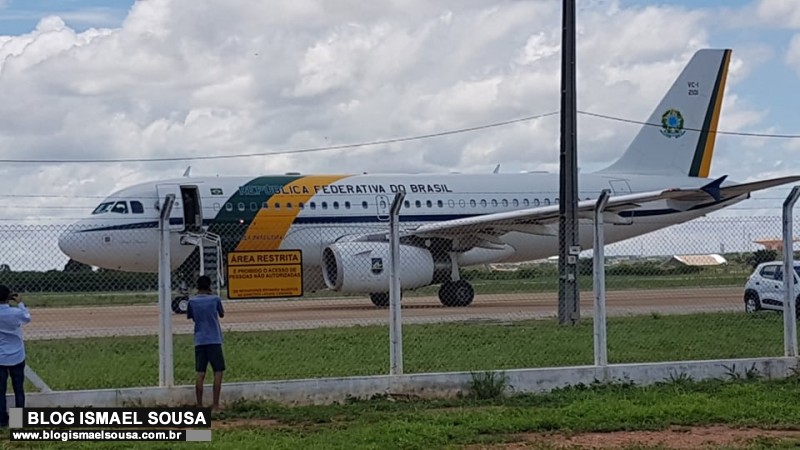AviÃ£o presidencial pousa em MossorÃ³ com equipe de logÃ­stica; presidente cumpre agenda dia 12
