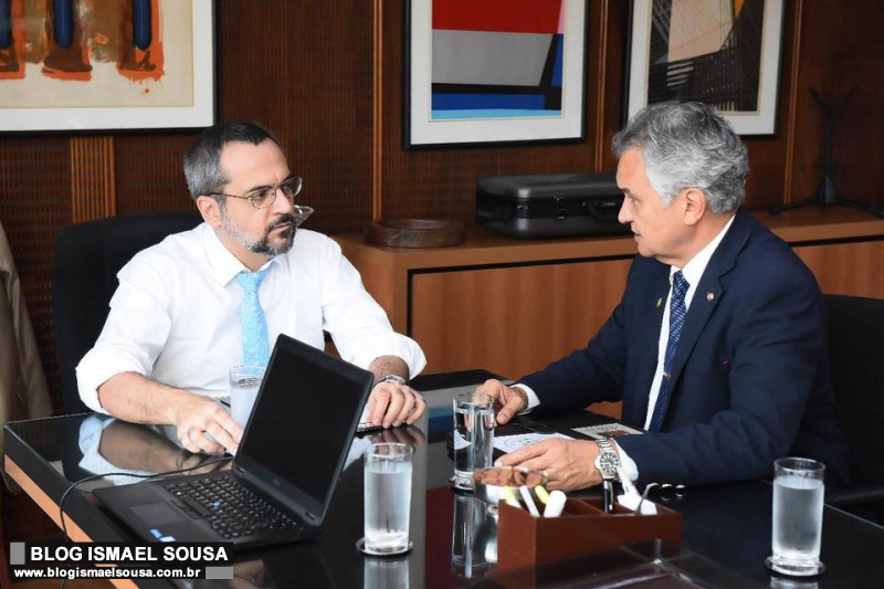 General GirÃ£o se reÃºne com ministro da EducaÃ§Ã£o e discute projetos educacionais do RN