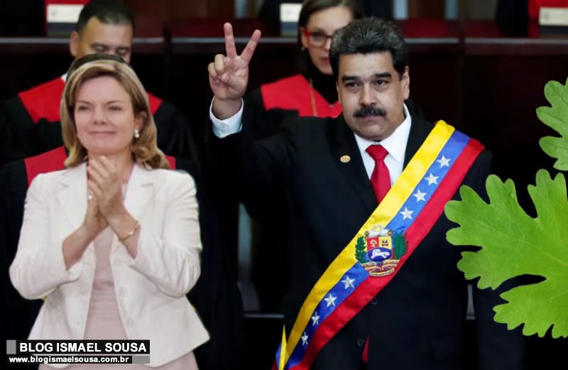 PT e Foro de SÃ£o Paulo declaram apoio ao ditador NÃ­colas Maduro