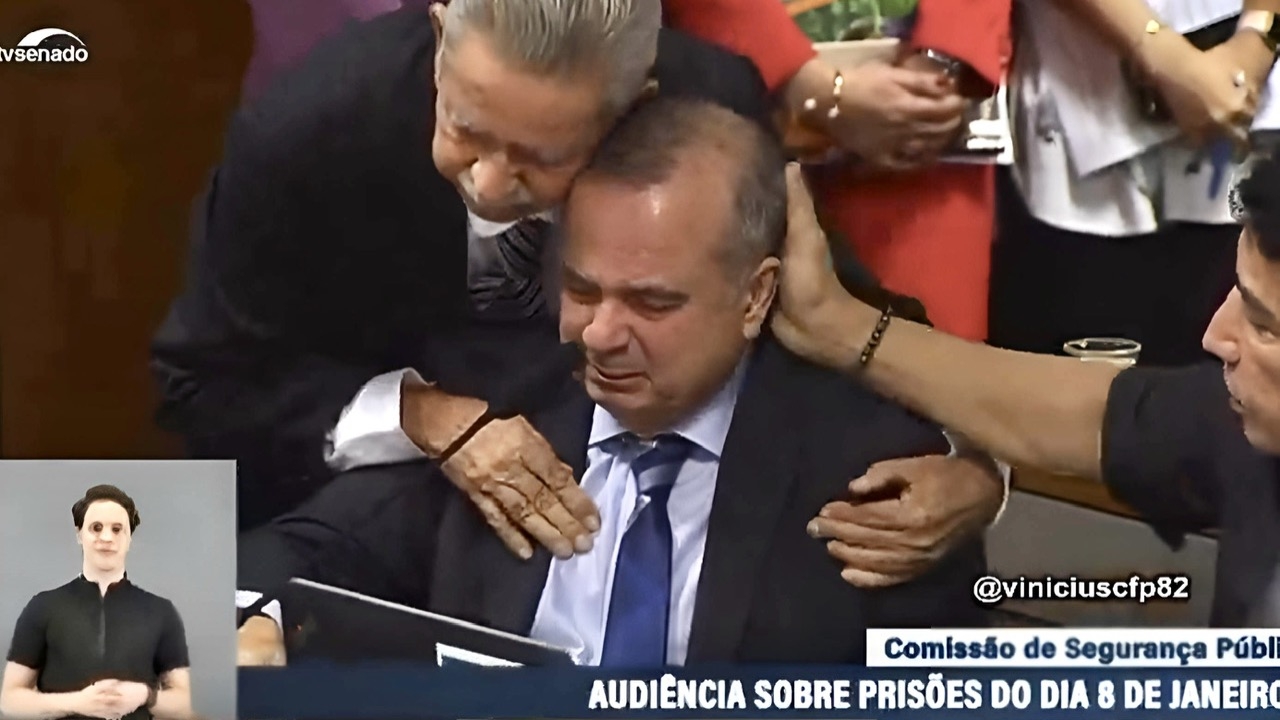 Emocionado, Rogério Marinho defende a normalidade democrática na CPMI dos Atos de 8 de Janeiro