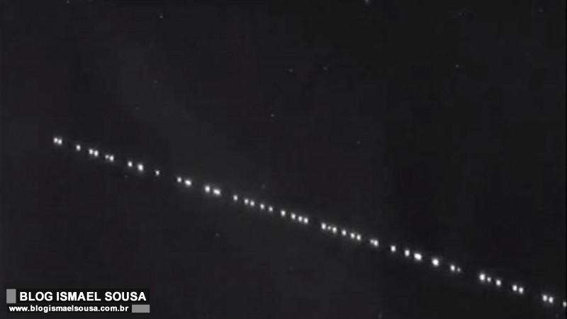 SatÃ©lites Starlink serÃ£o vistos em todo o RN nesta quarta-feira