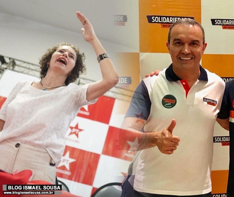 PT lanÃ§a Isolda em MossorÃ³ e Solidariedade lanÃ§a Kelps em Natal