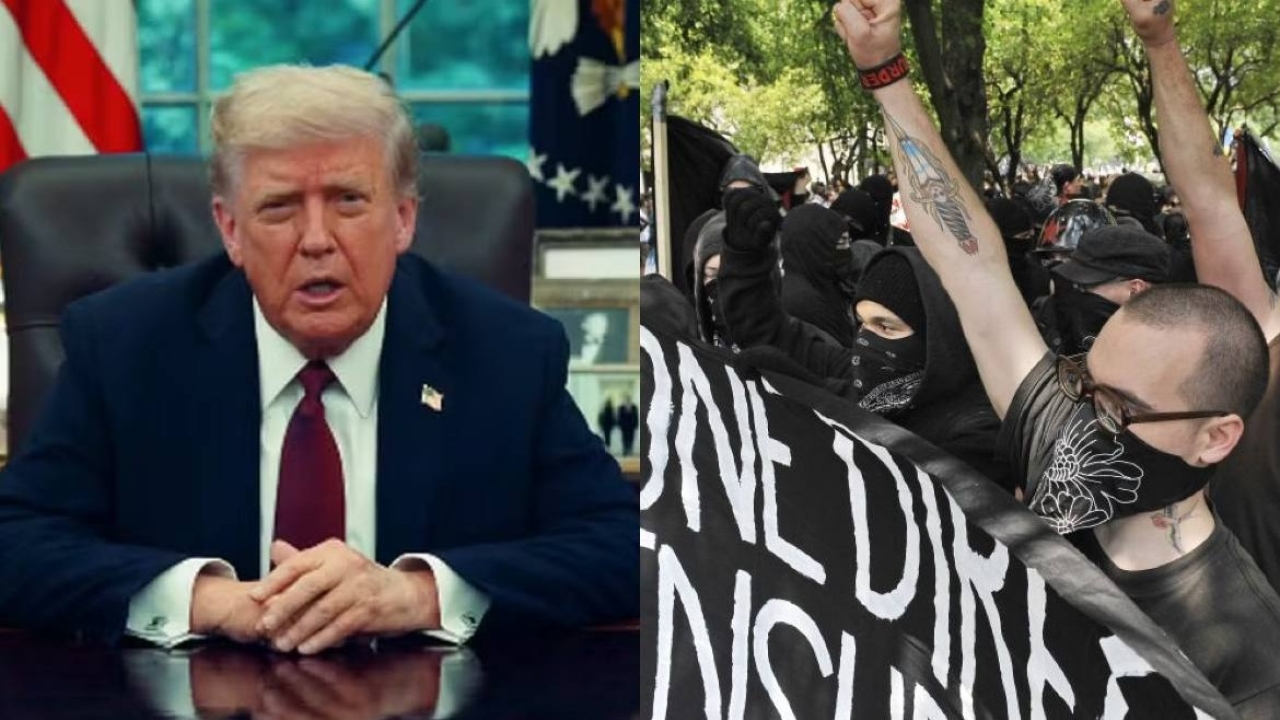 Trump classifica Antifa como organização terrorista