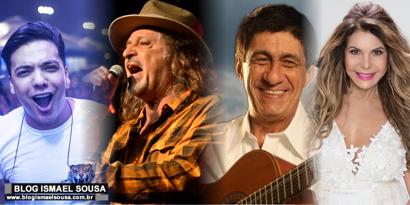 SafadÃ£o, Alceu ValenÃ§a, Fagner e Elba Ramalho sÃ£o as principais atraÃ§Ãµes do MCJ 2019