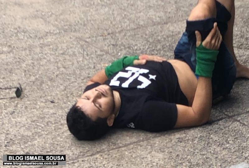 Tiros, correria e um baleado no Mercado do Vuco Vuco