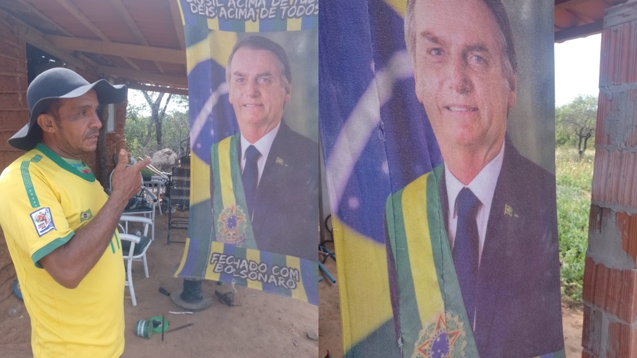 'Foi o único que fez por todos”': agricultor exalta Bolsonaro e espera com entusiasmo agenda no RN