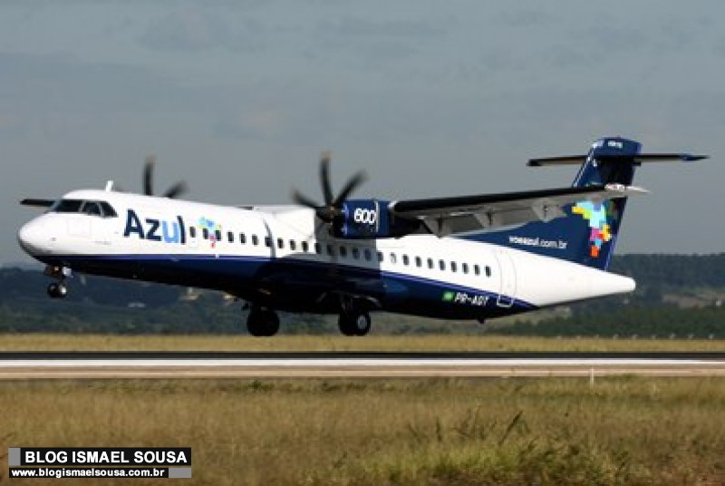 Com forte chuva, voo da Azul aborta pouso em MossorÃ³ e retorna para Recife