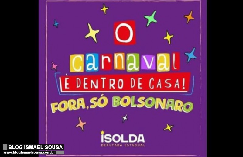 ApÃ³s associar carnaval com â€œFora Bolsonaroâ€, deputada do PT vira motivo de piada nas redes sociais