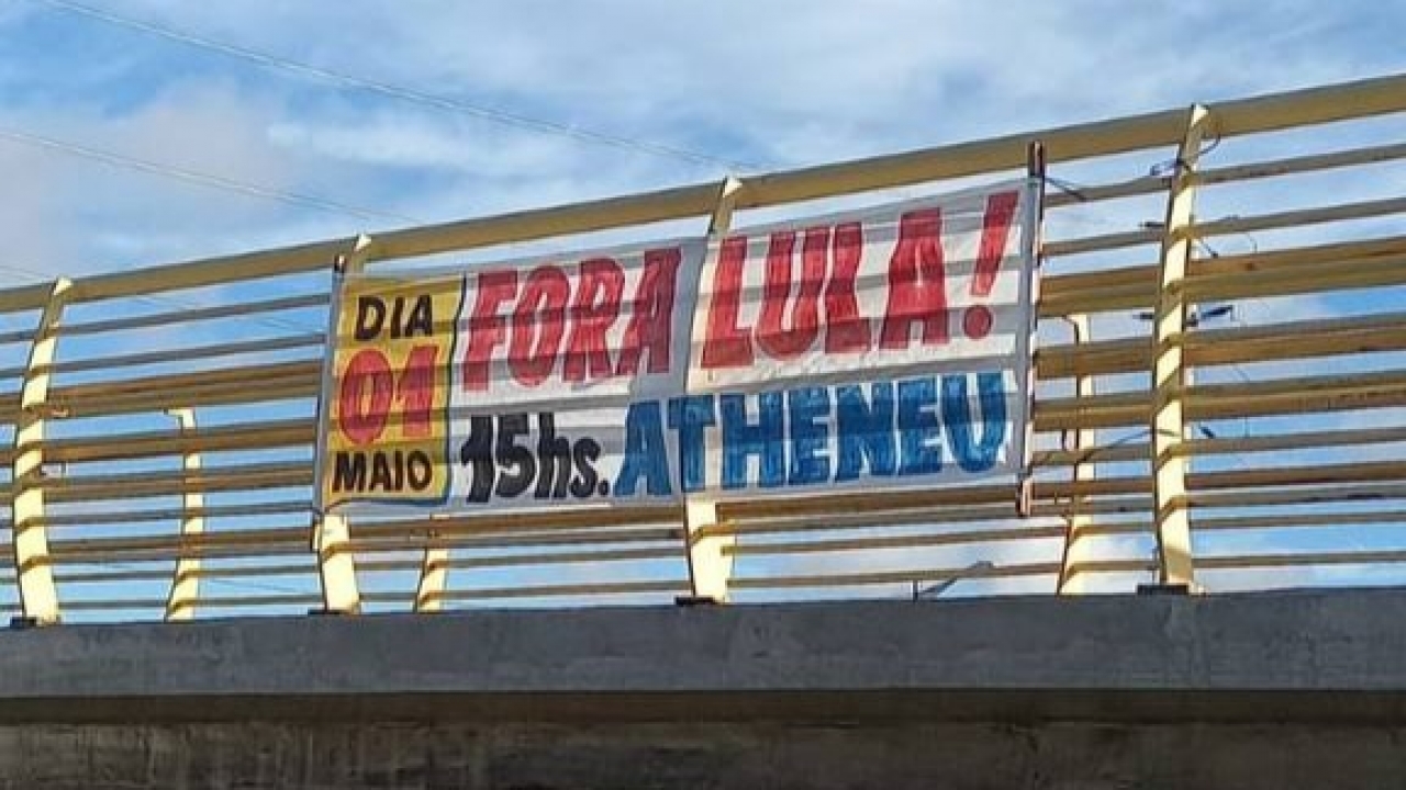 Protesto 'Fora Lula' acontecerá neste feriado do Dia do Trabalhador em Natal
