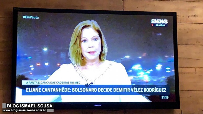 Barrigada: Jornalista da GloboNews anuncia demissÃ£o de ministro e Ã© desmentida pelo presidente