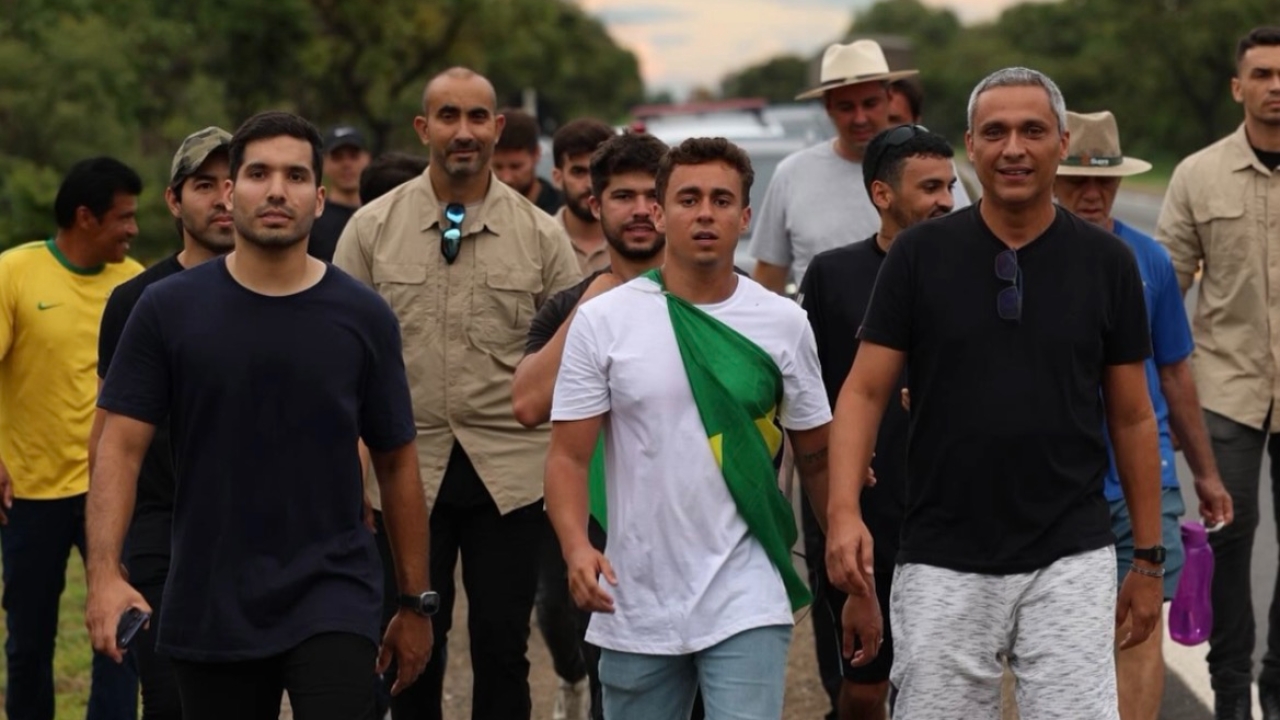 Caminhada idealizada pelo deputado Nikolas Ferreira ganha novas adesões e chega ao estado de Goiás