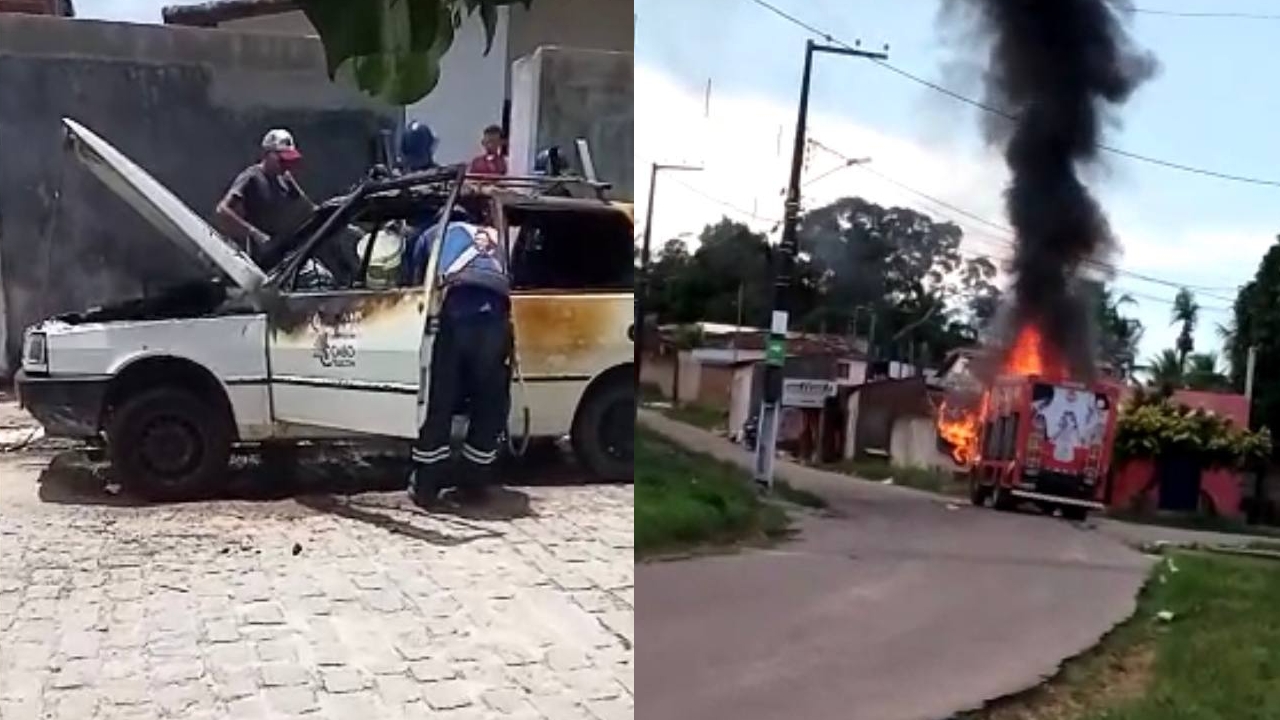 Veículos são incendiados em Parnamirim e Macaíba nesta terça 