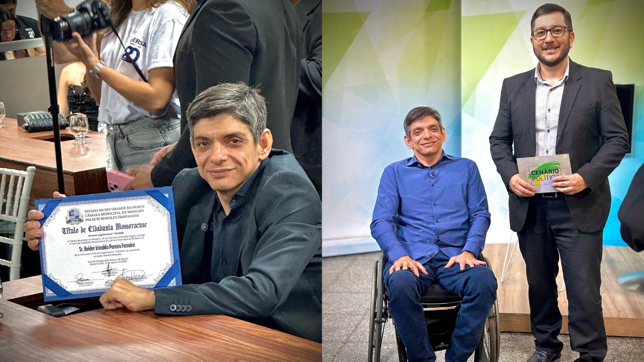 Dr. Heider Irinaldo recebe título de Cidadão Mossoroense e anuncia pré-candidatura a deputado federal