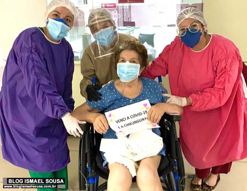 Mossoroense de 74 anos vence Covid-19 e Chikungunya ao mesmo tempo