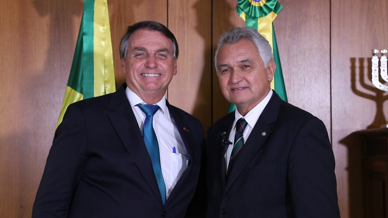 General Girão participa de agenda do presidente Bolsonaro em Natal