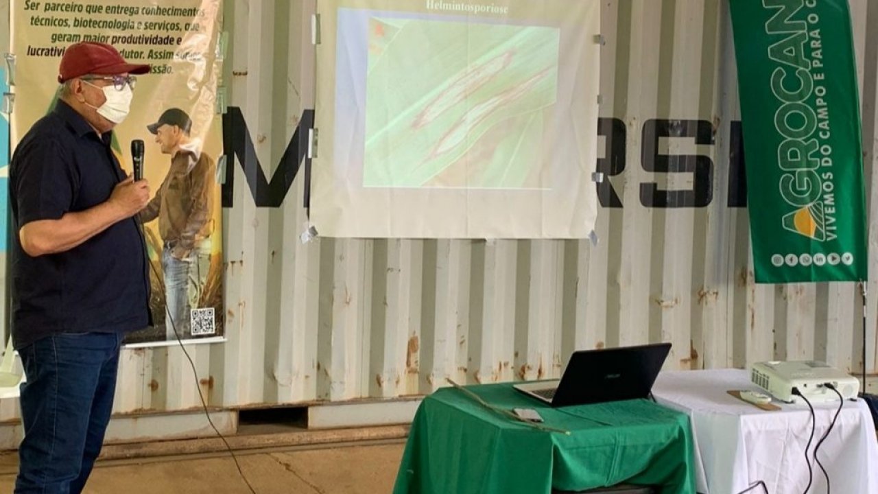 Evento da Agrocana promove a Identificação de doenças  nos cultivos de soja, sorgo e milho