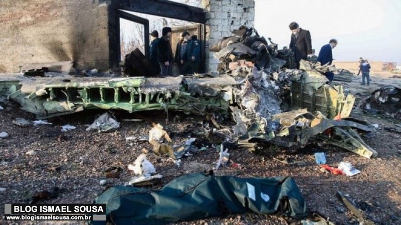 AviÃ£o cai no IrÃ£ matando 176 pessoas