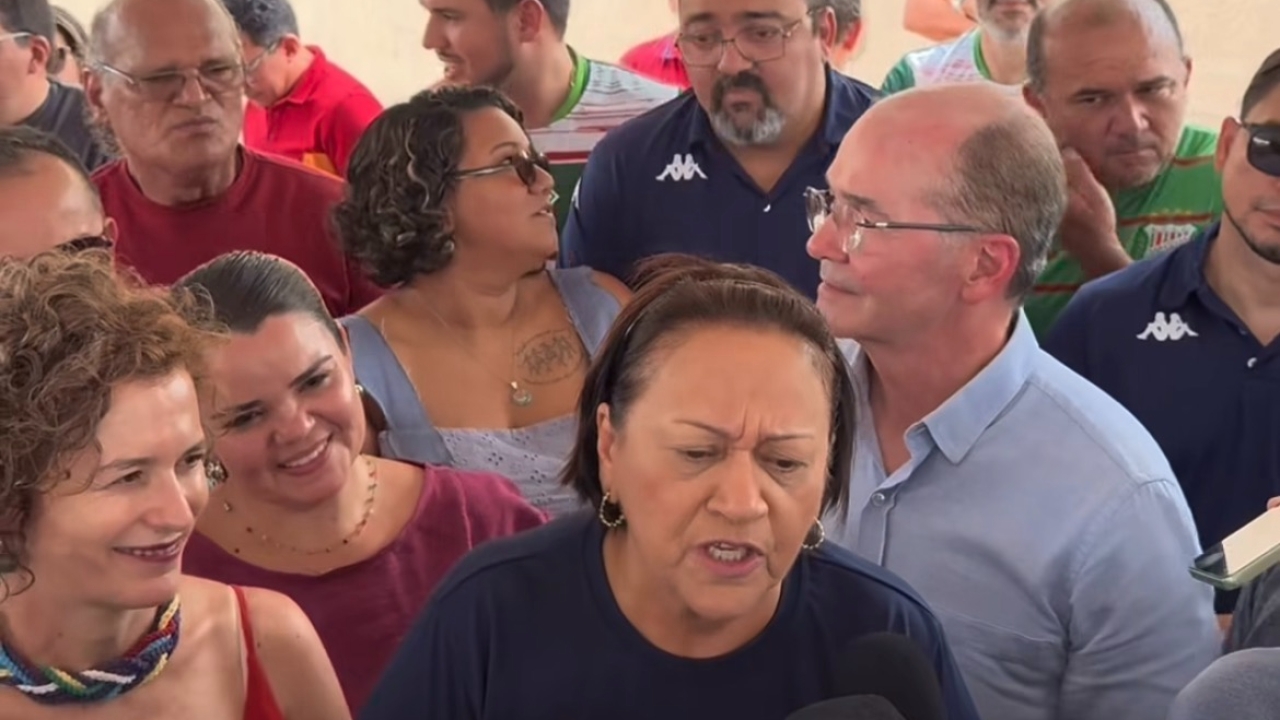 Fátima anuncia novo estádio para Mossoró em fim de governo