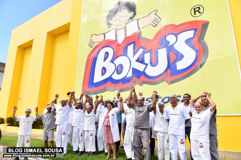 FÃ¡tima Bezerra realiza o sonho de visitar a fÃ¡brica da pipoca Bokus