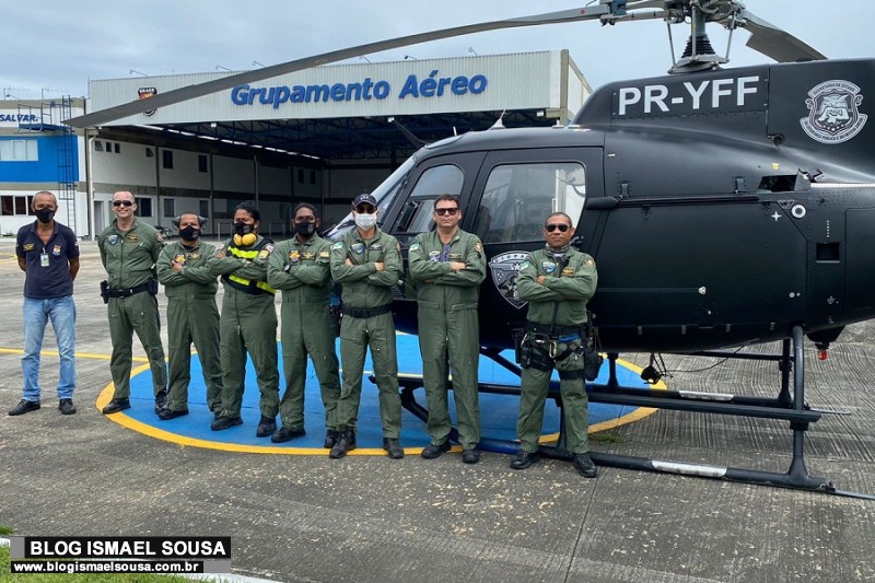 Potiguar 01 e bombeiros do RN ajudam em buscas e salvamentos na Bahia