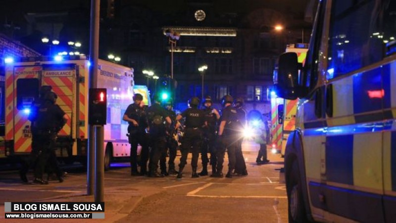 Ataque terrorista em show de Ariana Grande em Manchester deixa vÃ¡rios mortos