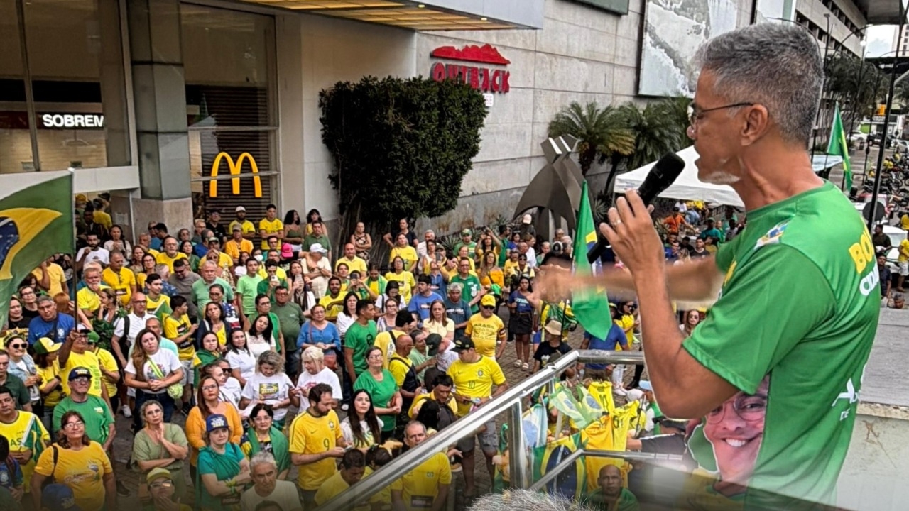Coronel Azevedo participa do Acorda Brasil, em Natal, e defende Flávio Bolsonaro para a Presidência da República
