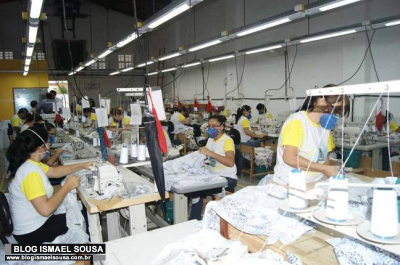 AmÃ©m: Industria tÃªxtil do RN vai fabricar milhÃµes de mÃ¡scaras