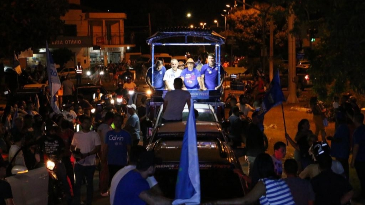 Rogério Marinho participa de grande carreata em Mossoró