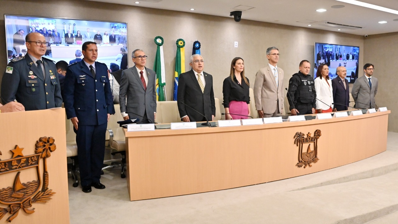 Com presidência de Azevedo, ALRN instala Frente Parlamentar de Segurança Pública