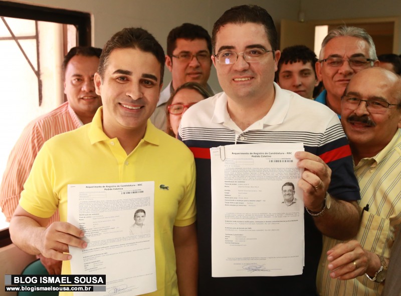 Francisco JosÃ© Jr. apresenta requerimento de registro de candidatura