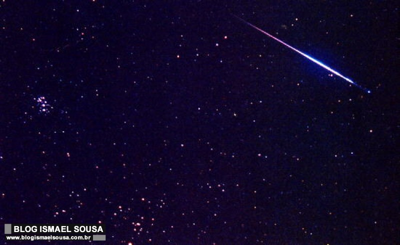Chuva de estrelas cadentes serÃ¡ vista nesta madrugada em todo o mundo